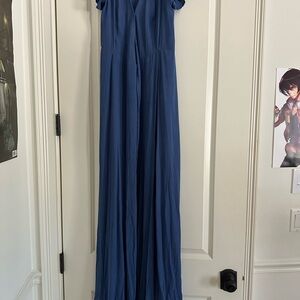 Lulus Elegant Blue Dress Size S